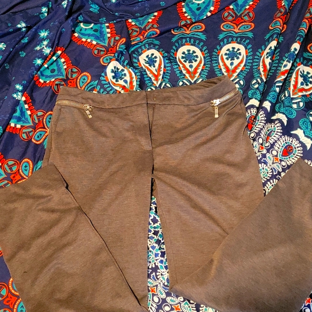 Grey slacks